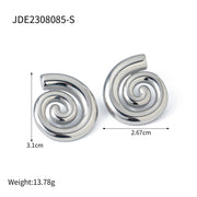 New Stainless Steel Women's Earrings - Mohas luxury 