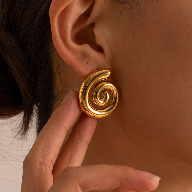 New Stainless Steel Women's Earrings - Mohas luxury 