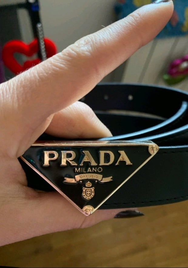 Luxury designer belt