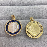 Round Lady Guadalupe Necklace Pendant - Mohas luxury 