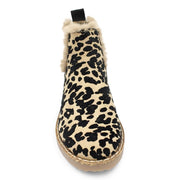 Leisure Warm Leopard Print Suede Boots Women - Mohas luxury 